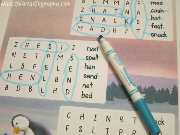 penguin word search