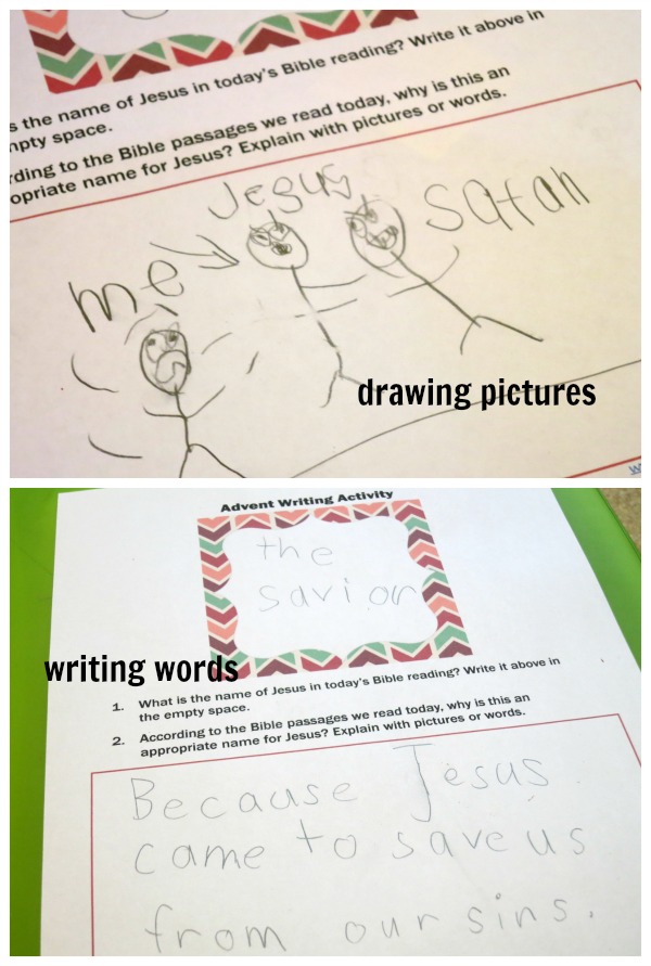 Advent Drawing and Writing Activity to Extend the Advent Cards