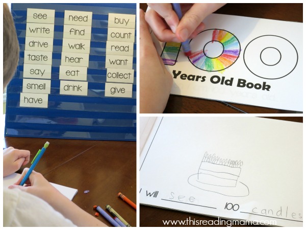100th day of school free printable book