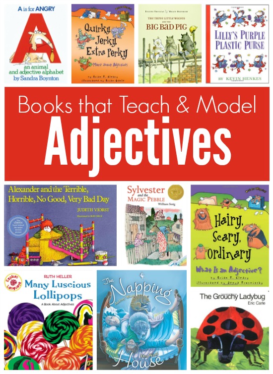 Books that Teach and Model Adjectives