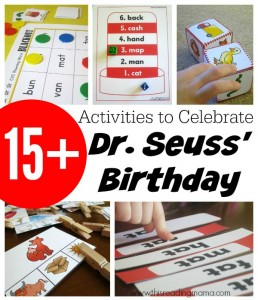 15+ Activities to Celebrate Dr. Seuss Birthday - This Reading Mama
