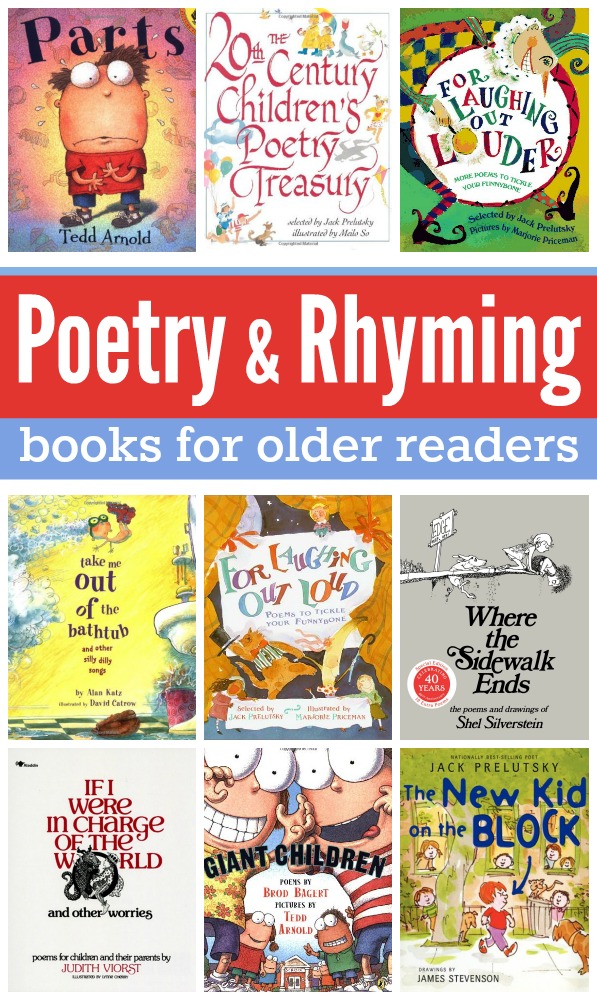 Rhyming and Poetry Books for Older Readers