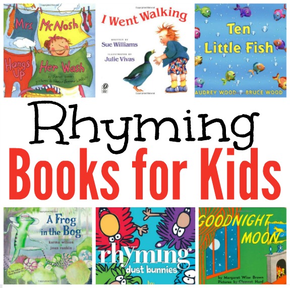 Rhyming Books for Kids - complied by This Reading Mama