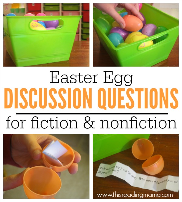 FREE Easter Egg Discussion Questions for fiction and nonfiction
