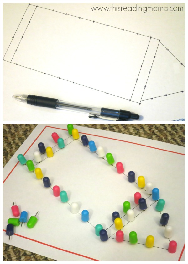 poke page - great for fine motor skills