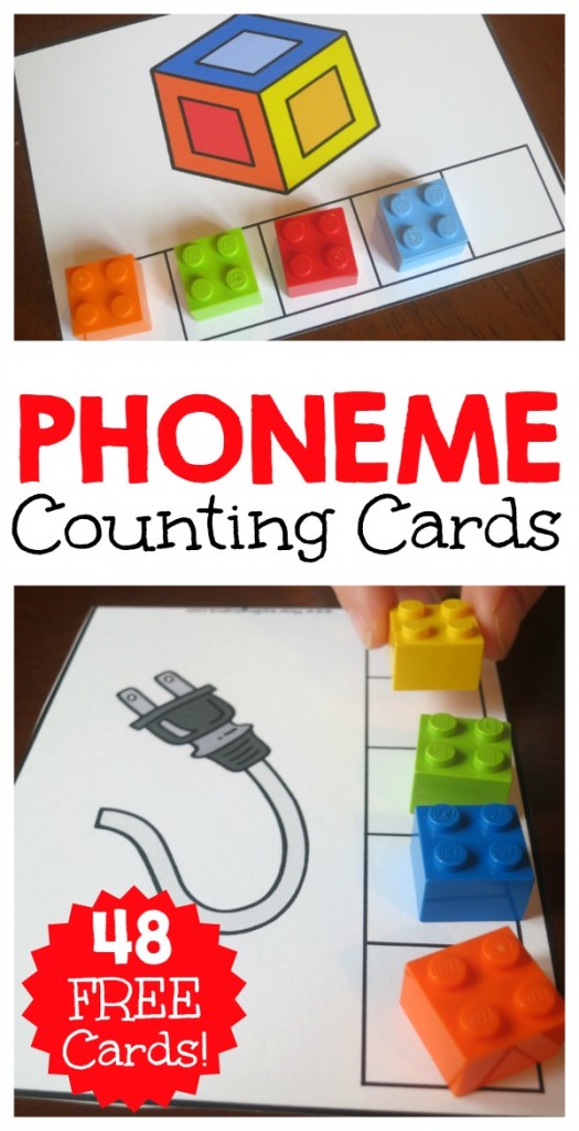 Phoneme Counting Cards {FREE} - This Reading Mama