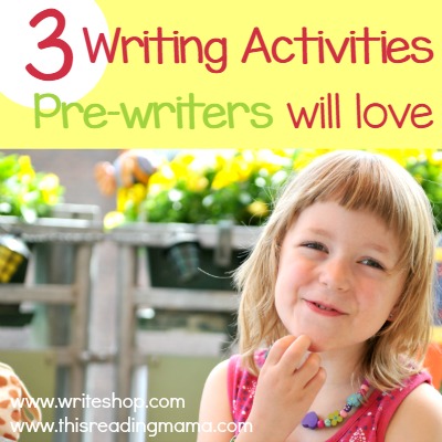 3 Writing Activities for Pre-Writers that They Will LOVE