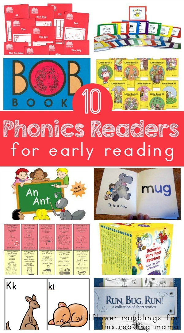 10 Phonics Readers for Early Reading - Wildflower Ramblings for This Reading Mama
