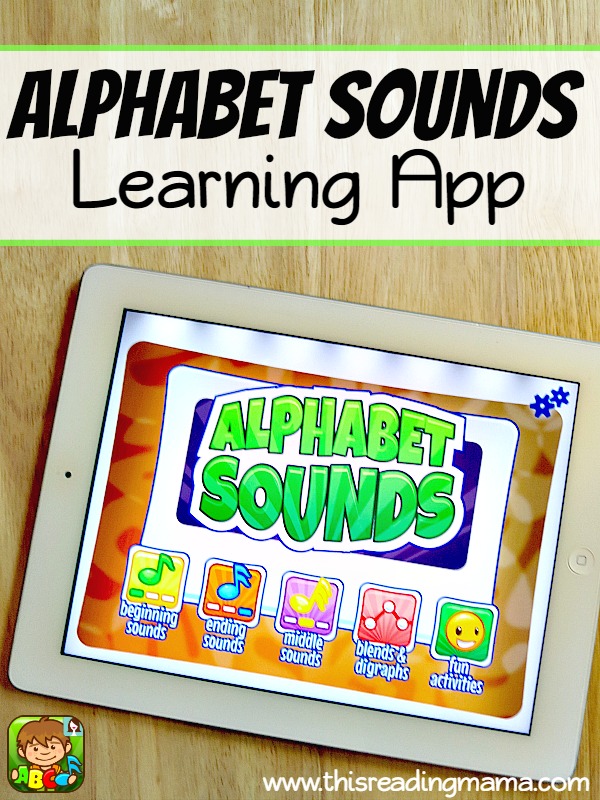 Alphabet Sounds Learning App - with FOUR levels of letter sound learning - This Reading Mama