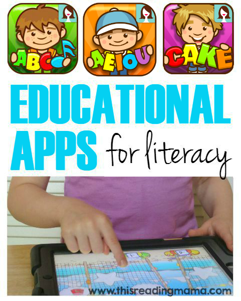 Educational Apps for Literacy from This Reading Mama