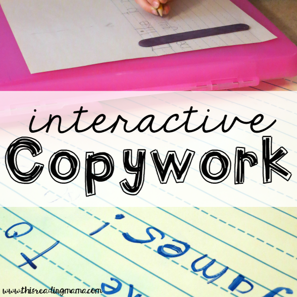 Teaching Writing with Interactive Copywork This Reading Mama