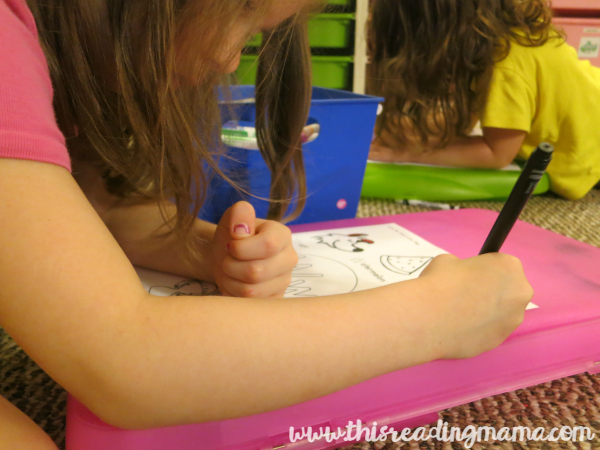 girls coloring letter w alphabet coloring page