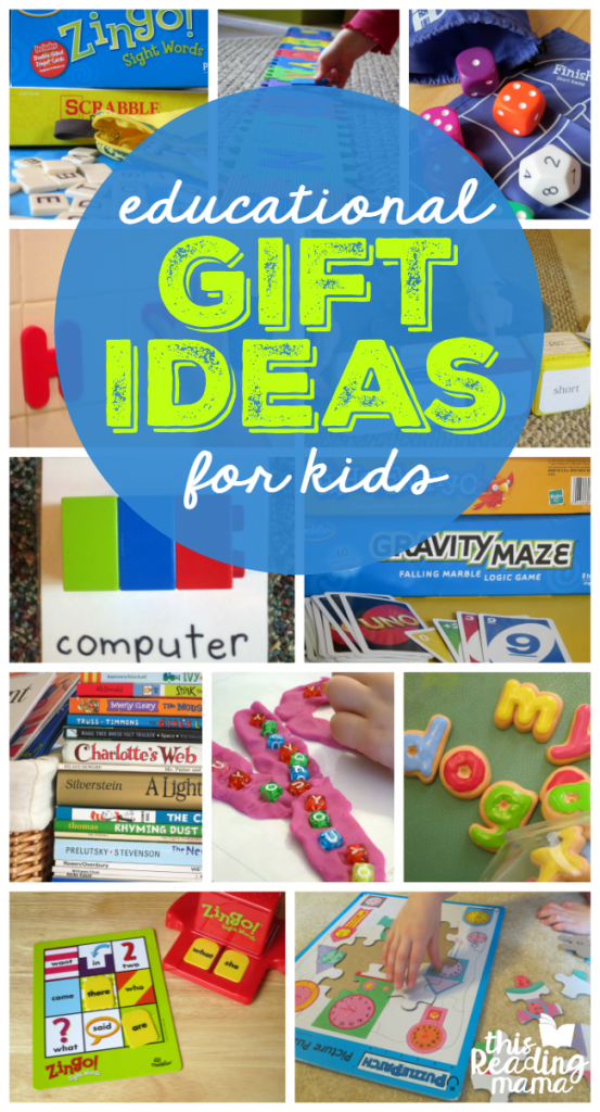 Educational Gift Ideas for Kids - This Reading Mama