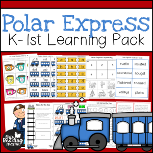300 Polar Express K-1 Learning Pack - This Reading Mama