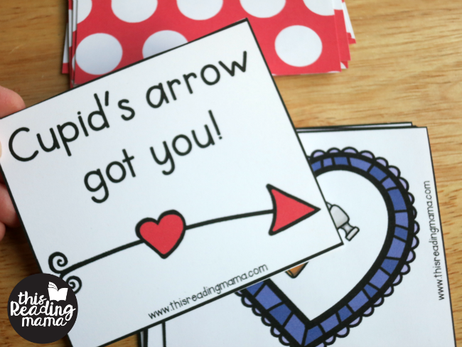 drawing the Cupid's arrow card