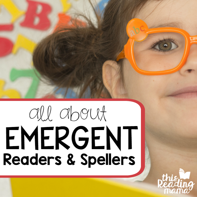 All About Emergent Readers and Spellers - Stage 1 - This Reading Mama