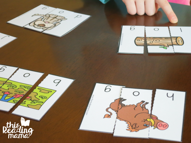 OG Word Family Puzzles from Learn to Read Unit 2