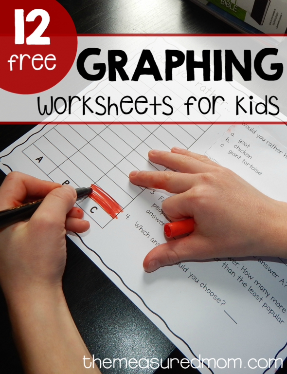 12 graphing worksheets for kids