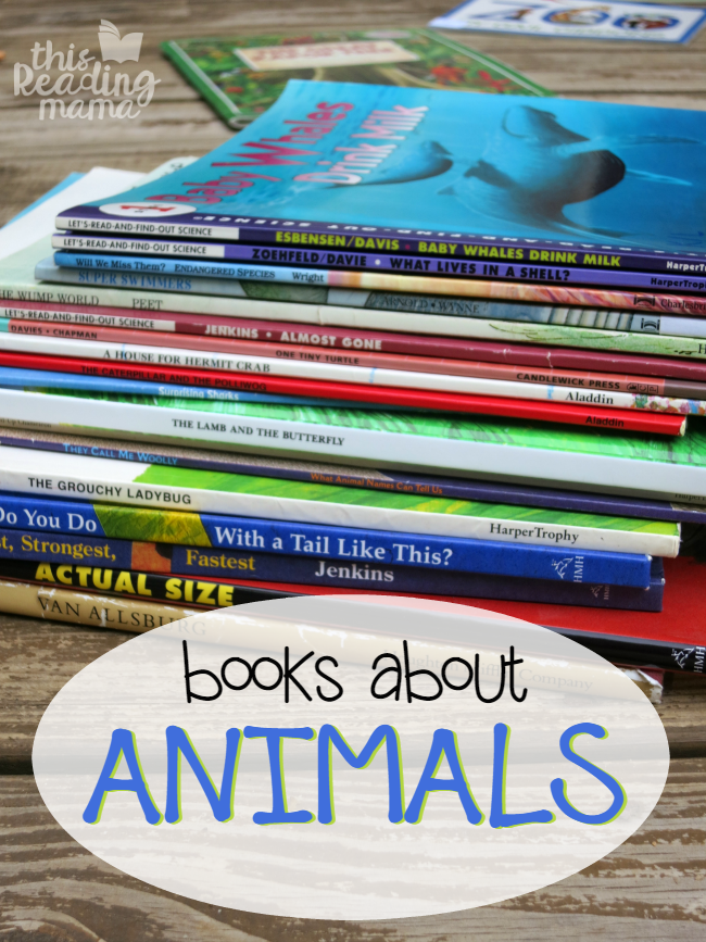 Animal Book List for Kids - This Reading Mama