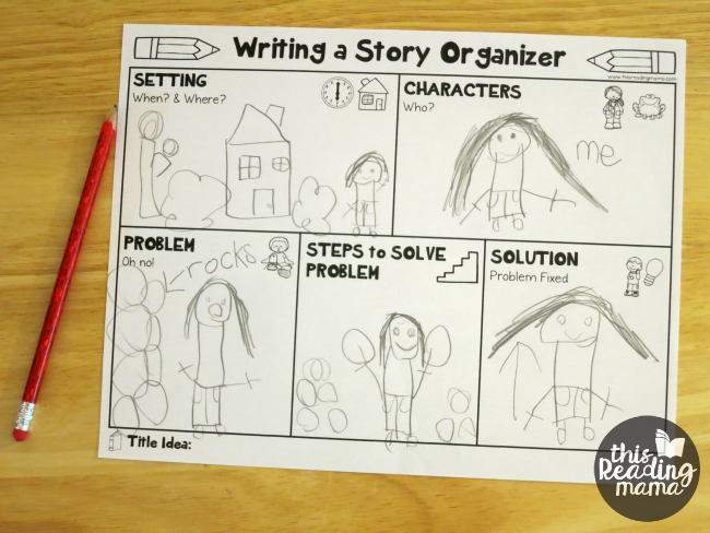 Writing a Story Graphic Organizer for Kids - This Reading Mama