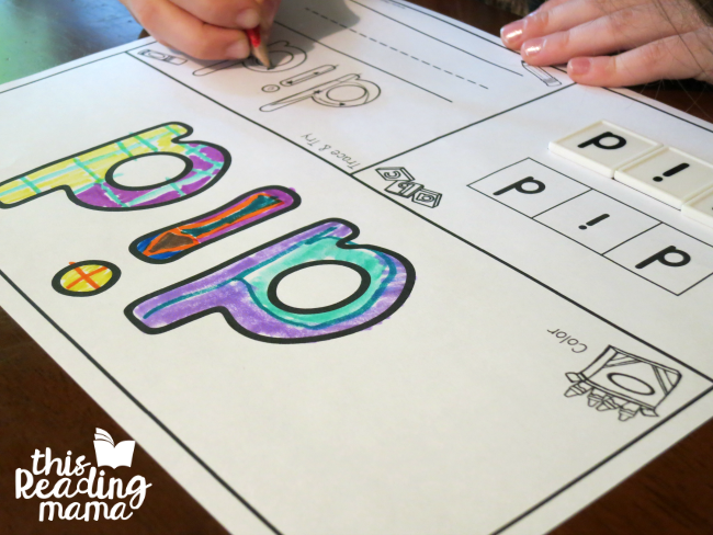 sight word mat for did from Learn to Read