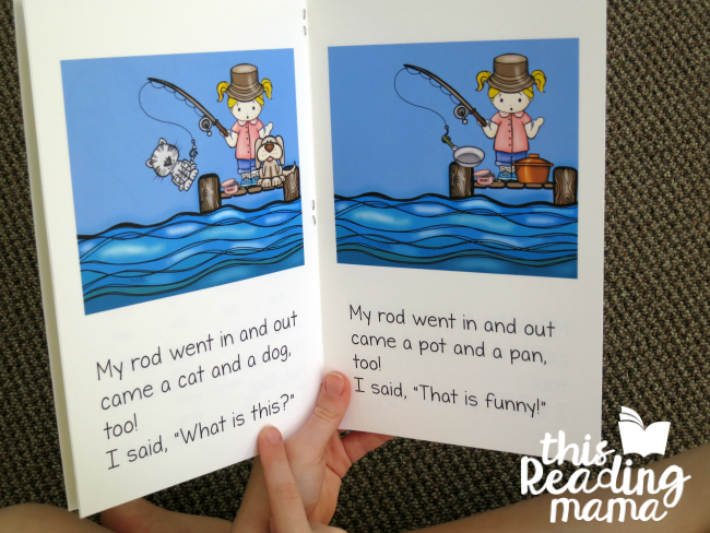 short a and short o phonics reader from lesson 21 of Learn to Read - This Reading Mama