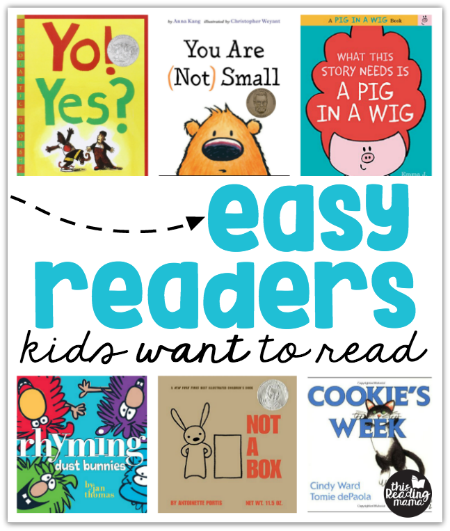Easy Readers Kids WANT to Read from This Reading Mama