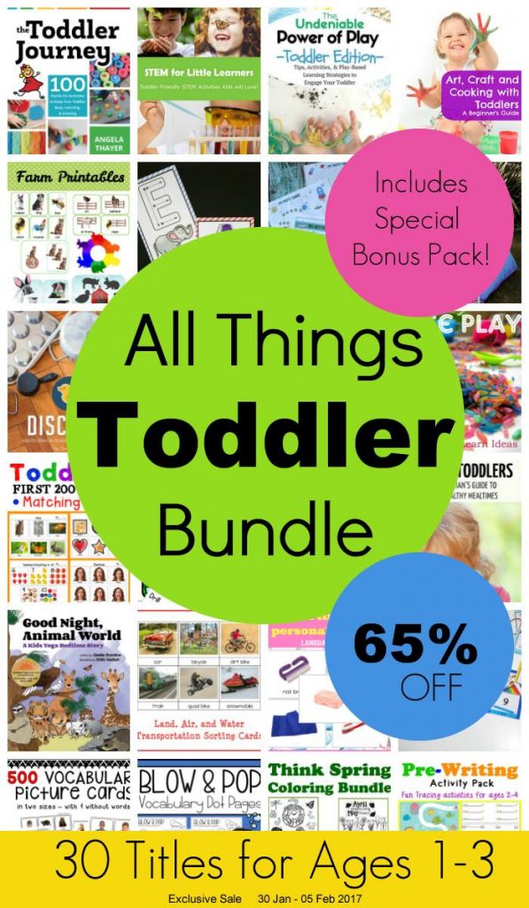 All Things Toddler Bundle Pack - 30 Titles for Ages 1-3