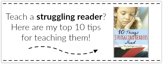 Top 10 Tips for Teaching Struggling Readers ~ This Reading Mama