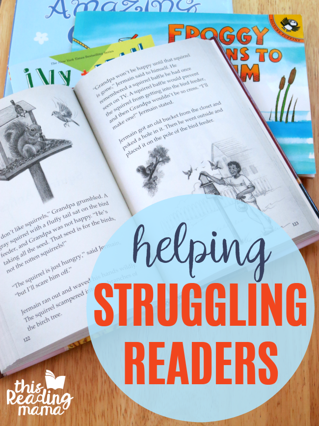 Helping Struggling Readers - This Reading Mama