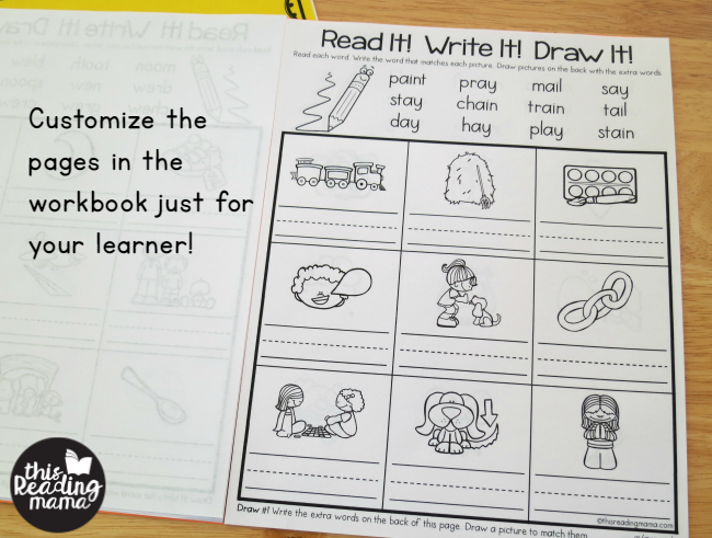 customize the pages include your DIY summer learning workbooks