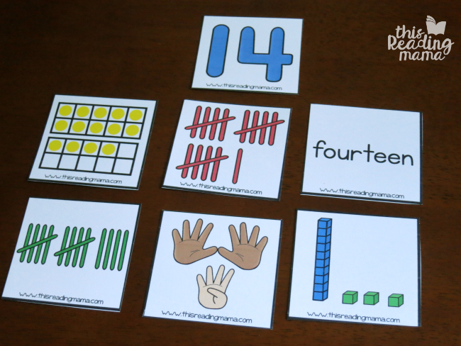 play a what doesn't belong game with number sense cards