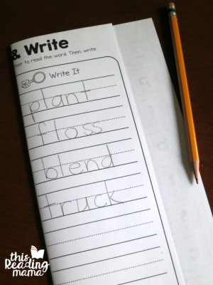 Sounding Out Words Practice Pages - This Reading Mama