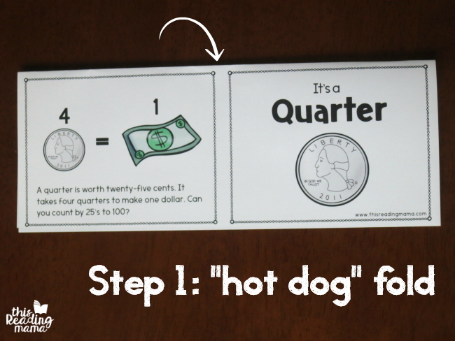 hot dog fold the American coin books first