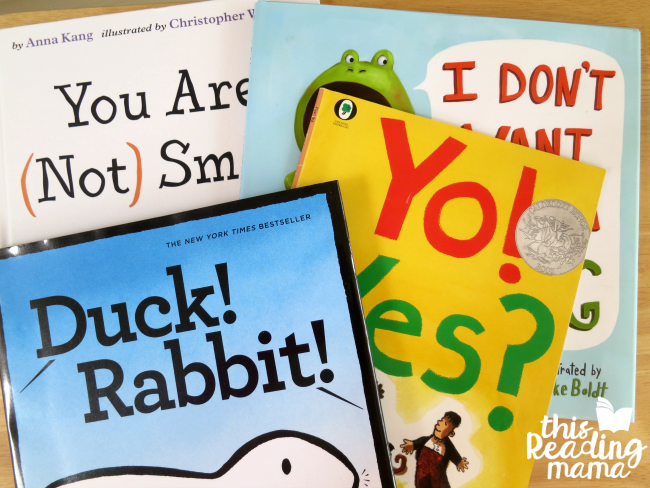 build fluency with books that have lots of dialogue