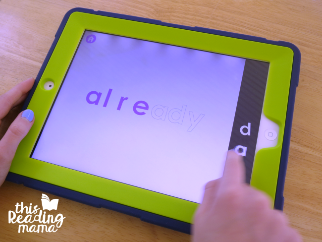learn section of updated sight word games app
