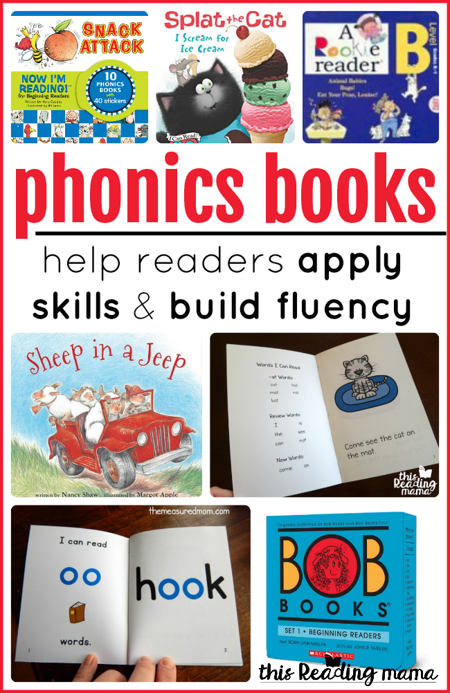 Phonics Books to Help Readers Apply Skills and Build Fluency - This Reading Mama