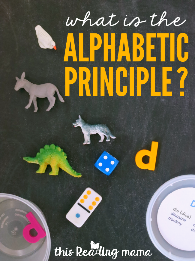 What is the Alphabetic Principle? - This Reading Mama