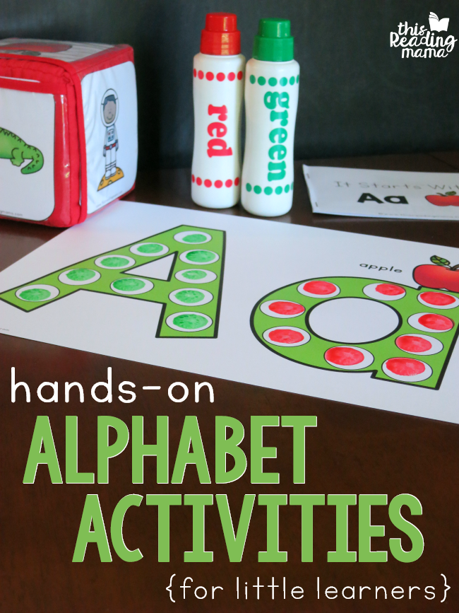 Hands-on Alphabet Activities for Little Learners - This Reading Mama