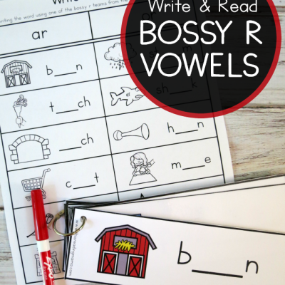Bossy R Vowels – Write and Read