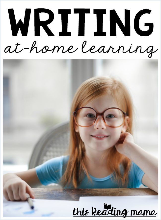 At-Home Writing Help & Tips - This Reading Mama