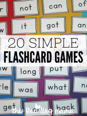 FREE Printable Flashcards - This Reading Mama