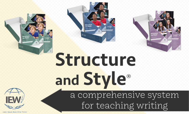 IEW - best writing curricula for struggling learners