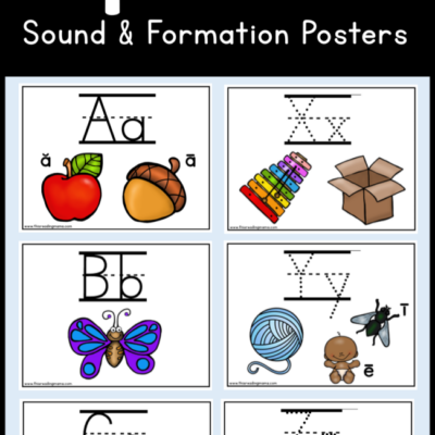 Alphabet Sound and Formation Posters