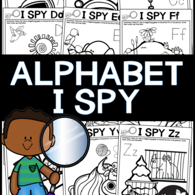 Alphabet I Spy {A-Z Pages}