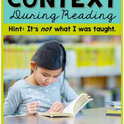 Using Context During Reading