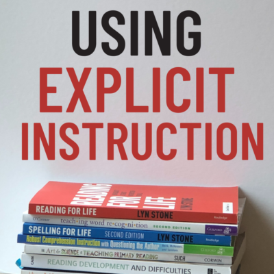 Using Explicit Instruction