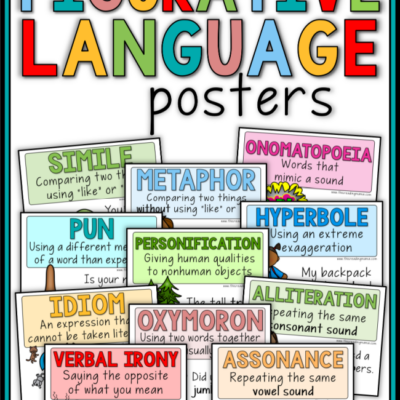 12 FREE Figurative Language Posters