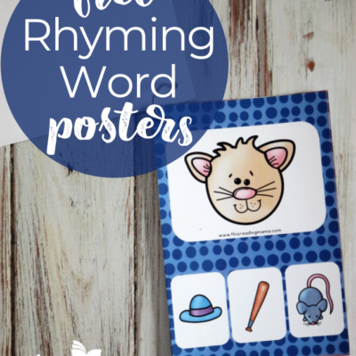 Rhyming Word Posters